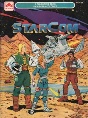 Starcom Coloring Book