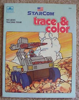 Starcom Trace N' Color Book