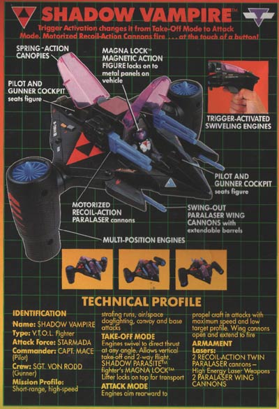 Shadow Vampire Tech Profile